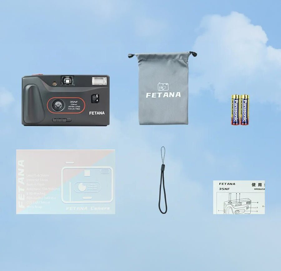 Fentana 35NF - Brand New 35mm Film Camera Point and Shoot - Camera Kangaroo