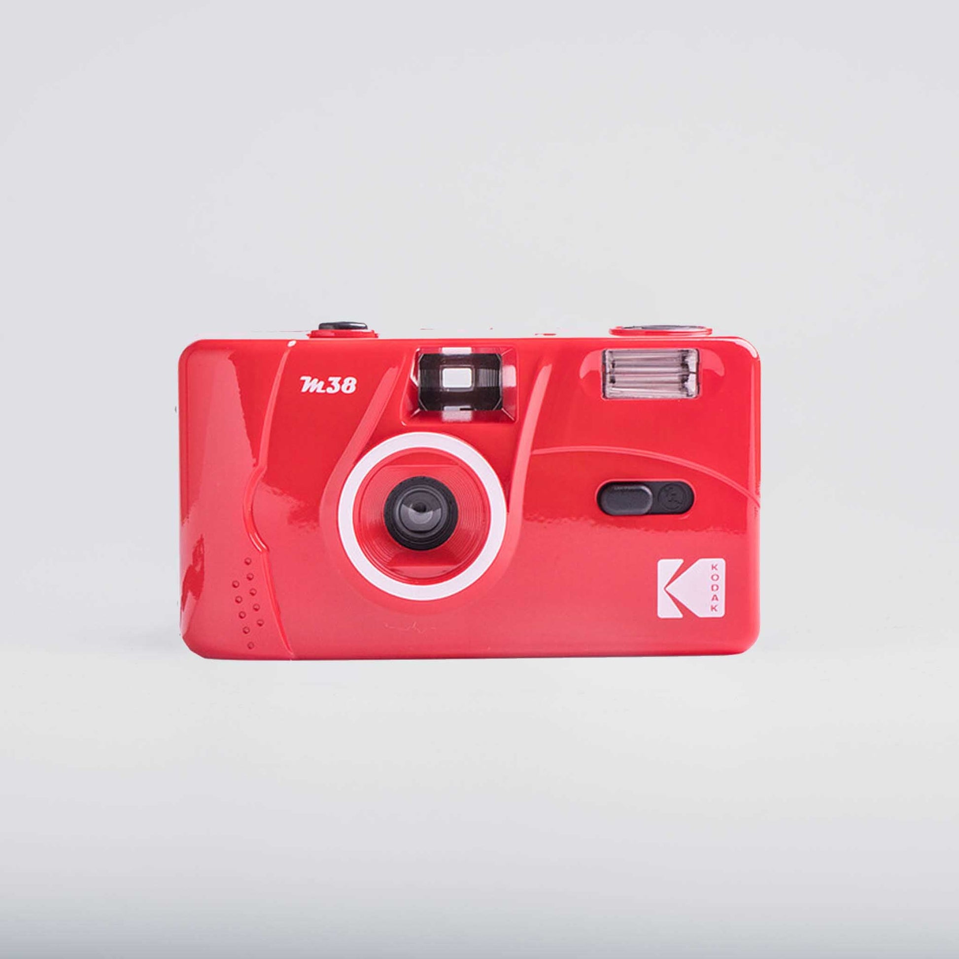 Kodak M38 Film Camera with Flash - Flame Scarlet - Camera Kangaroo