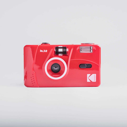 Kodak M38 Film Camera with Flash - Flame Scarlet - Camera Kangaroo