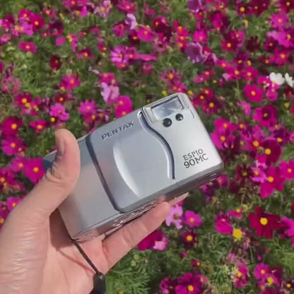 Pentax Espio 90MC 35mm Film Camera - Silver