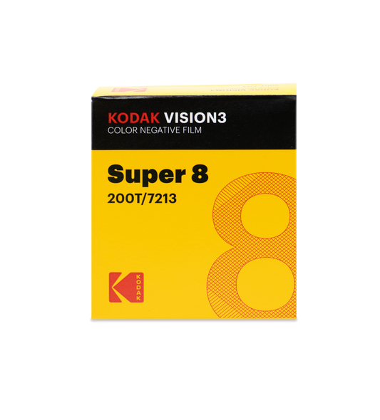 Kodak Vision3 200T #7213 – 50ft Super 8 Film - Camera Kangaroo
