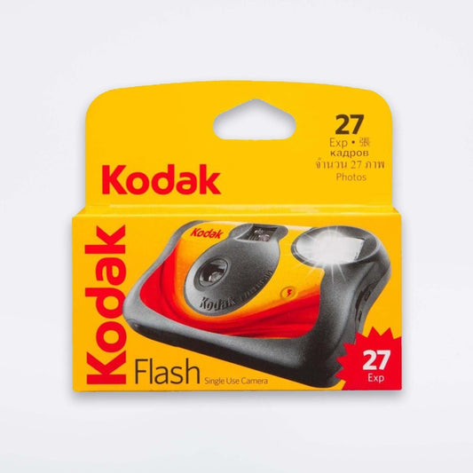 Kodak Flash 27 exposures - Disposable Film Camera (Single Use) - Camera Kangaroo