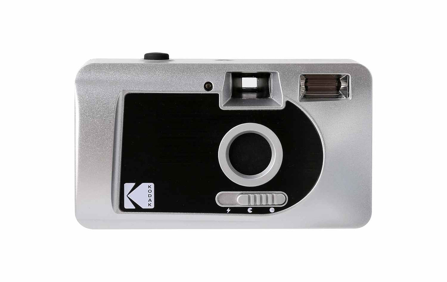 Kodak S-88 Motorized 35mm Film Camera with Flash - Silver - Camera Kangaroo